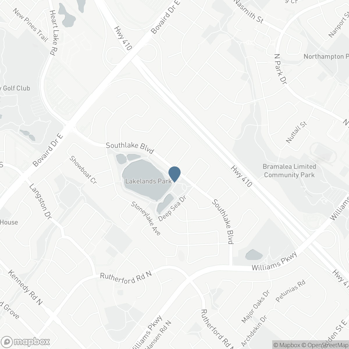 100 SOUTHLAKE BOULEVARD, Brampton, Ontario L6V 4P2